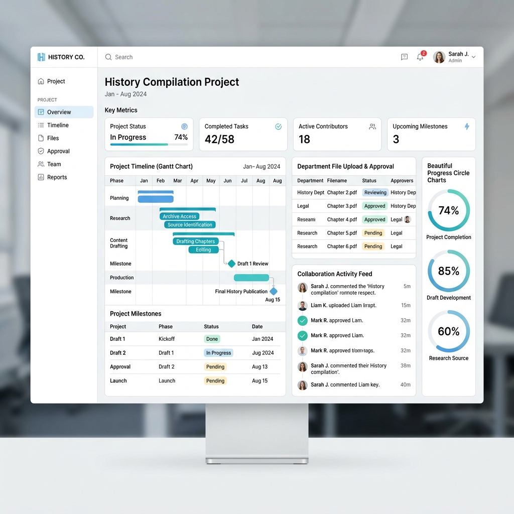 Project Integrated Management Dashboard